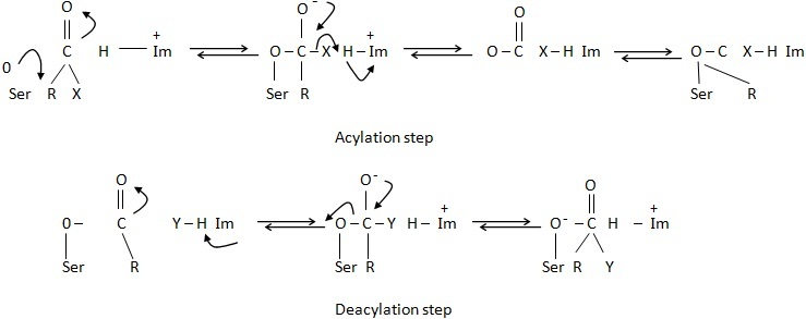 Deacylation step